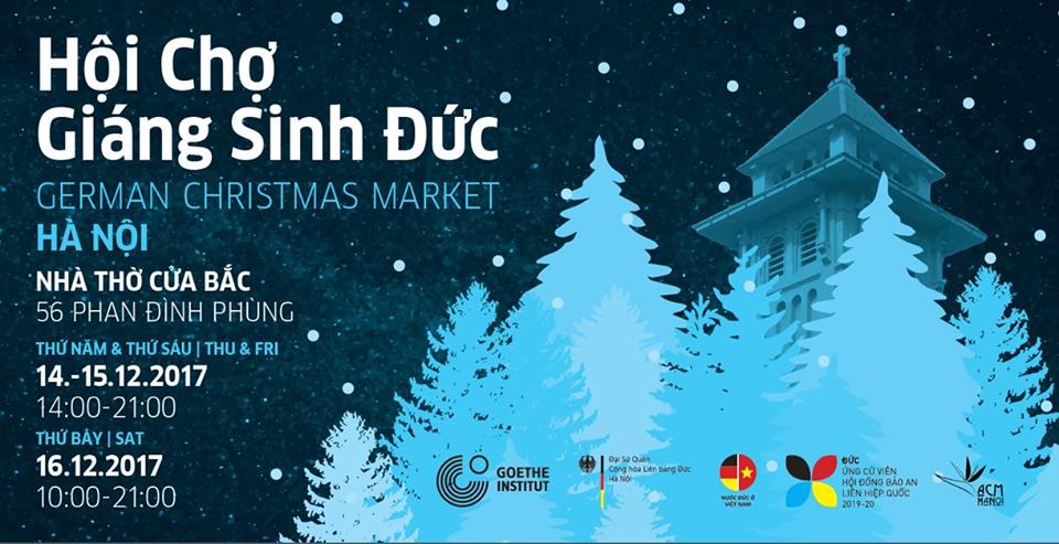 Hội Chợ Giáng Sinh Đức 2017 tại Hà Nội