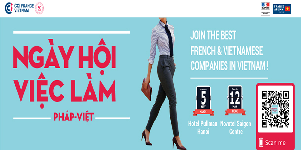 Gặp gỡ  các doanh nghiệp hàng đầu của Pháp tại Việt Nam trong Ngày hội việc làm Pháp - Việt 2018