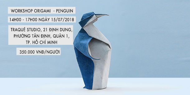 Workshop Origami  - Penguin