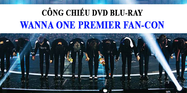 [KHẢO SÁT] Công chiếu DVD - WANNA ONE Premier Fan-con <Bản BLU-RAY>