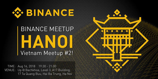 Hội thảo: "Binance Hanoi Meetup 2018"