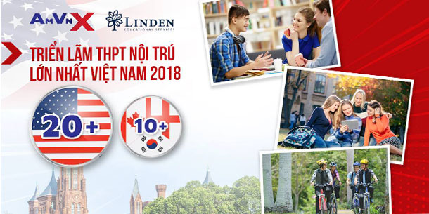 Triển lãm các trường THPT nội trú Mỹ và quốc tế 2018 tại TP. Hồ Chí Minh