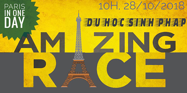 Cuộc thi: Amazing Race - Paris, ville d'amour
