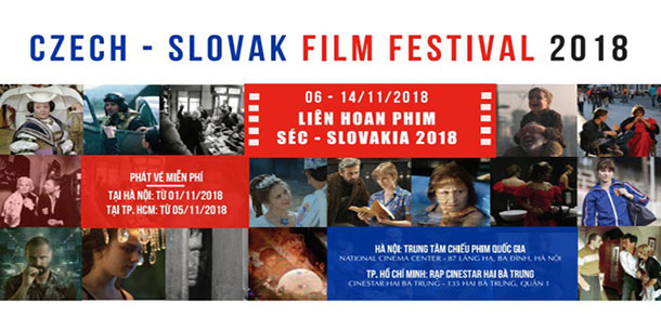 [HN/HCM] Danh sách liên Hoan Phim tại Séc-Slovakia 2018