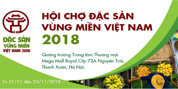 Hội Chợ Đặc Sản Vùng Miền Việt Nam 2018