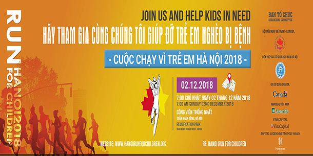 Cuộc chạy Vì Trẻ em Hà Nội 2018