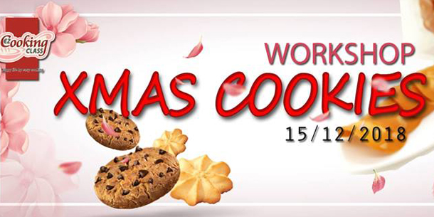 Workshop Làm Bánh Cookies Noel tại Hà Nội