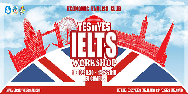IELTS Workshop 2018: Yes or Yes?