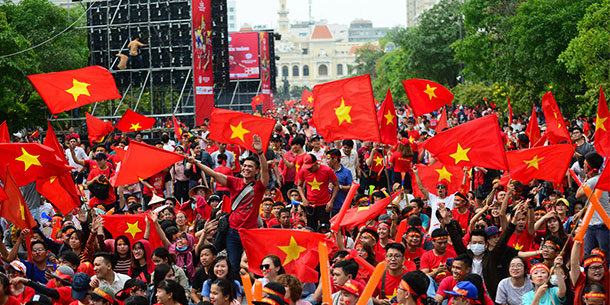 Cập nhật địa điểm lắp màn hình led "khổng lồ" xem trọn trận chung kết AFF Cup giữa Việt Nam - Malaysia