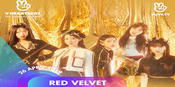 Red Velvet đến Việt Nam tham gia "V Heartbeat" tháng 4