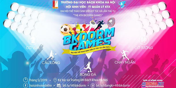 Đại hội Thể thao Sinh viên Ký túc xá - The 4th BKDorm Games 2019