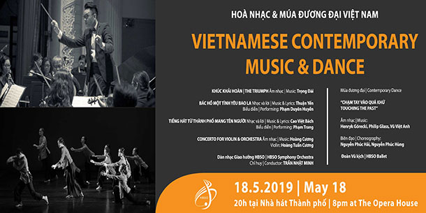 Chương trình Concert hòa nhạc và múa đương đại Việt Nam