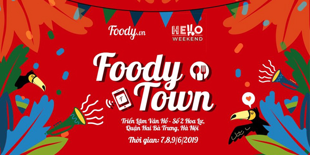 Hội chợ tháng 6 - FoodyTown x Hello Weekend Market