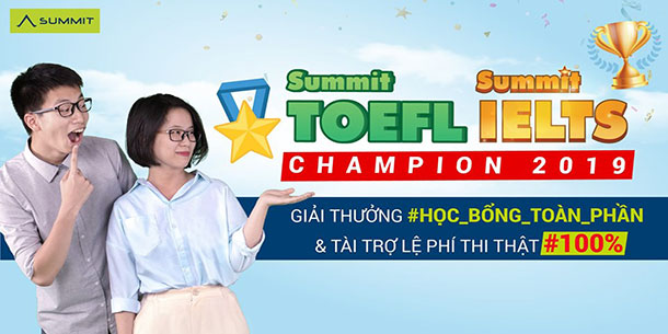Summit TOEFL & IELTS Champion 2019