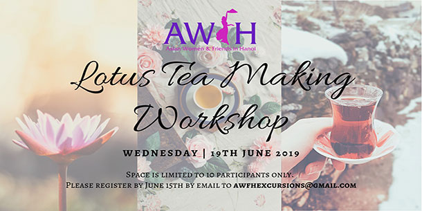 AWFH Lotus Tea Making Workshop