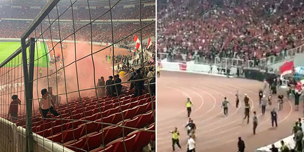 Bóng đá Indonesia đối diện với nguy cơ bị phạt nặng vì đêm ẩu đả kinh hoàng sau trận thua Malaysia