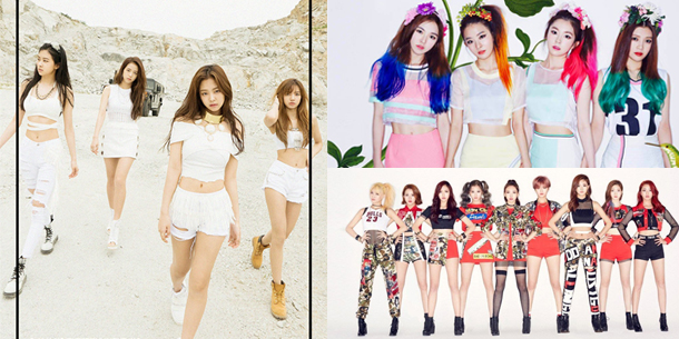 Netizen Hàn Quốc nói về sự khác biệt khi nhìn lại ảnh thời Debut của các Nhóm nhạc nữ thuộc Big3
