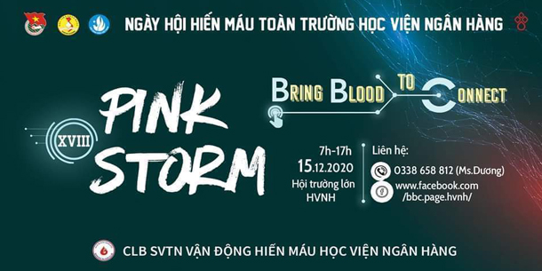 Ngày hội hiến máu tình nguyện Pink Storm