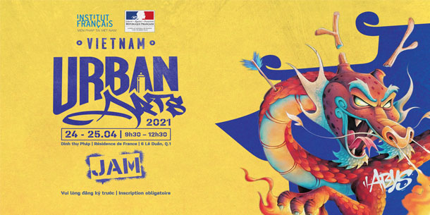 Sự kiện nghệ thuật đường phố: Jam – Vietnam Urban Arts 2021