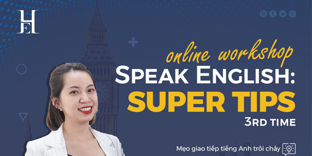 Workshop Speak English: Super Tips