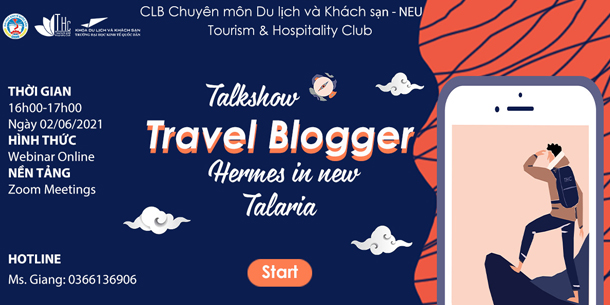 Talkshow Travel Blogger - Hermes in new Talaria