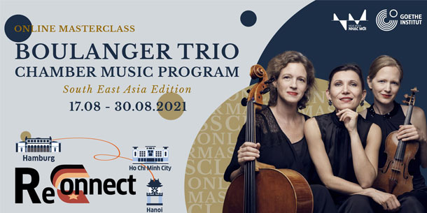 ReConnect: Chương trình nhạc thính phòng với Boulanger Trio