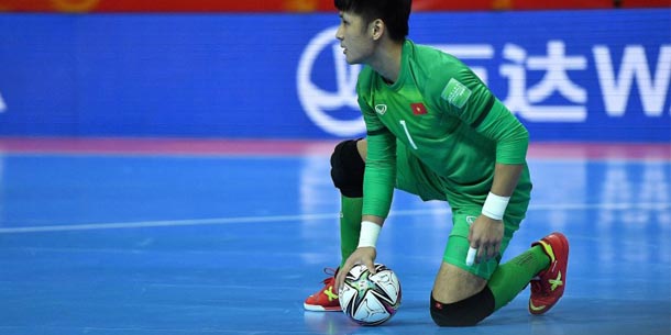 Thủ môn futsal Việt Nam được vinh danh trong top 10 thủ môn futsal hay nhất thế giới