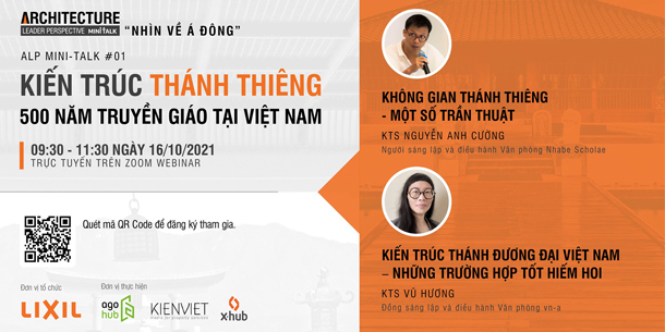 ALP Online Mini-talk 01 chủ đề - Kiến trúc thánh thiêng - 500 năm truyền giáo tại Việt Nam