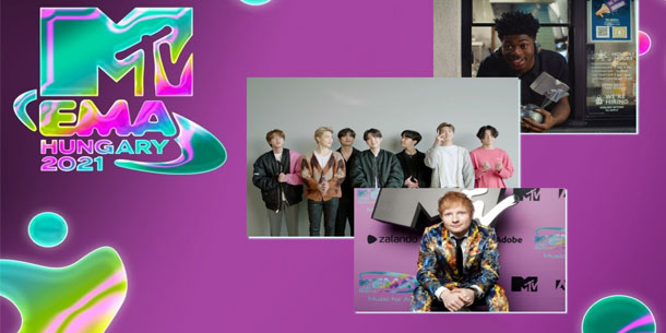 Nhìn lại các giải thưởng tại MTV EMAs 2021: BTS và Ed Sheeran đại thắng, Justin Bieber ra về trắng tay