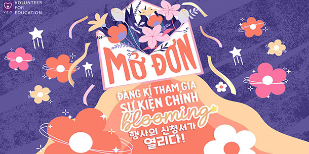  Sự Kiện Hội Chợ Về Văn Hóa Hàn Quốc "Blooming - Mùa Hoa Nở"