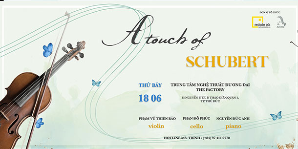 Buổi hòa nhạc “A touch of Schubert”