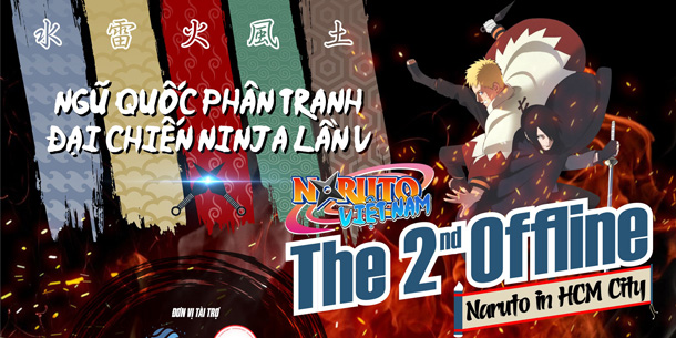 Sự kiện Offline Naruto 2022 dành cho các fan hâm mộ - Ngũ quốc phân tranh - Đại chiến Ninja lần V