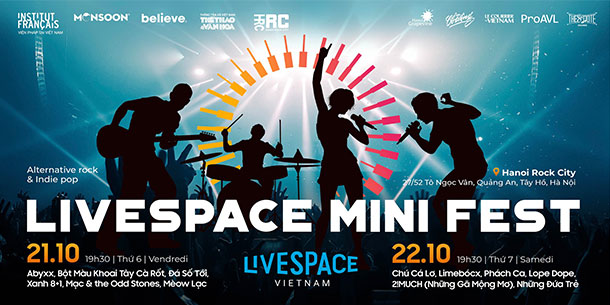 Sự kiện âm nhạc LiveSpace Mini Fest