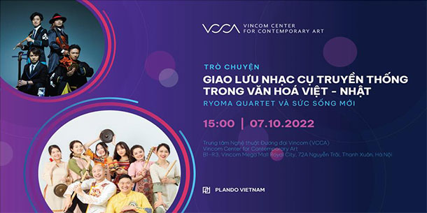 Trò chuyện "Giao lưu nhạc cụ truyền thống trong văn hoá Việt - Nhật"