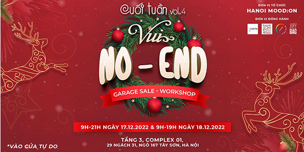 Cuối Tuần Vol.4: Vui No-End (Garage Sale x Workshop)
