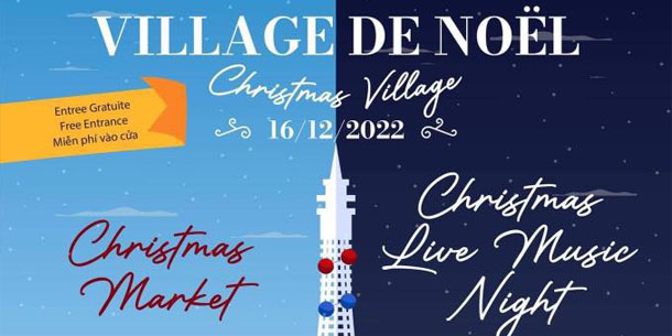 Hội chợ Giáng Sinh 2022 - Nét văn hoá Pháp trong lòng Hà Nội