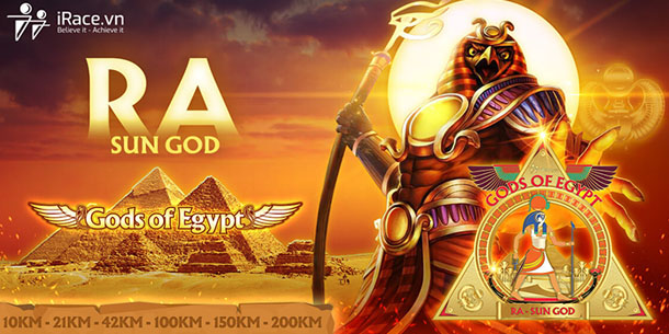 Giải chạy bộ Ra - Thần Mặt Trời - Gods Of Egypt