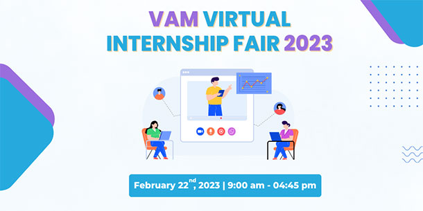 Vam Virtual Internship Fair 2023 - Sự Kiện Ngày Hội Thực Tập và Việc Làm Trực Tuyến Tổ Chức Bởi Vietnam Alumni Mentoring