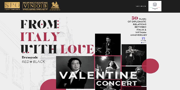 Buổi hòa nhạc “From Italy with Love” tại Nhà hát Lớn Hà Nội 