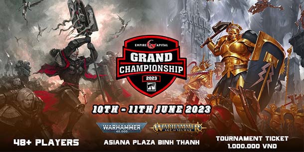 Giải đấu Warhammer - ECS Grand Championship 2023 - 40K & AOS