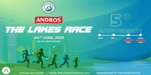 Giải chạy bộ Andros The Lakes Race 2023