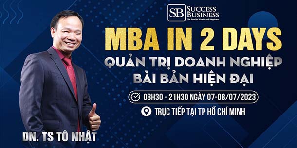 Khóa học MBA in 2 days - Quản trị Doanh nghiệp bài bản - hiện đại tại Hà Nội (K58)