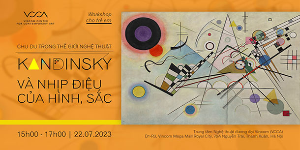 Workshop chu du trong thế giới nghệ thuật – Kandinsky và nhịp điệu của hình, sắc