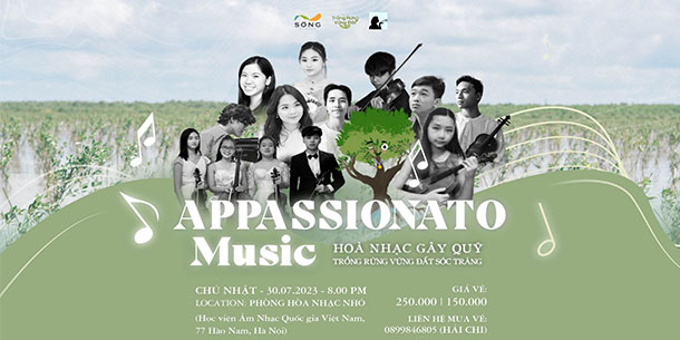 Appassionato Music - Hòa Nhạc Gây Quỹ Trồng Rừng Vững Đất Sóc Trăng