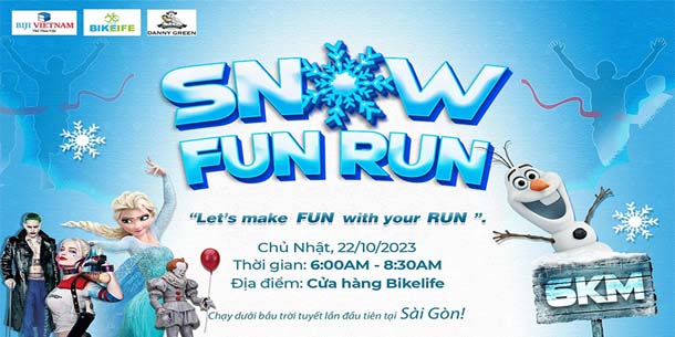 Giải chạy bộ SNOW Fun Run 2023