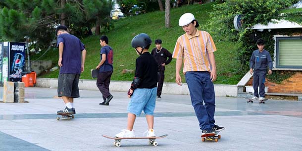 Khóa học trượt ván MIỄN PHÍ cho bạn mới bắt đầu tại Đà Lạt