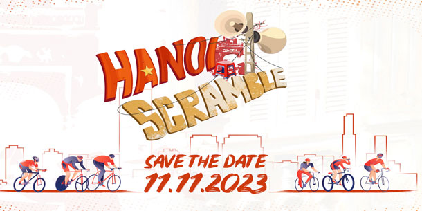 Hanoi scamble | Cuộc đua đạp xe đồng đội vượt thử thách - Khám phá Hà Nội.