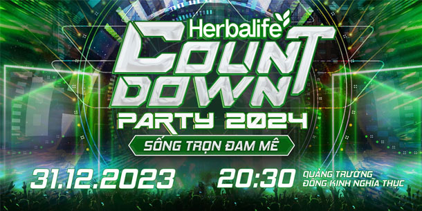 Herbalife Countdown Party 2024 - Live your best life 