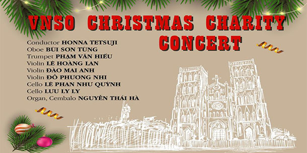Hòa nhạc VNSO CHRISTMAS CHARITY CONCERT 2023