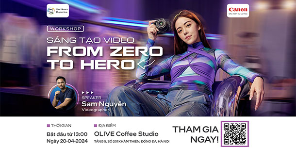 WORKSHOP SÁNG TẠO VIDEO- FROM ZERO to HERO